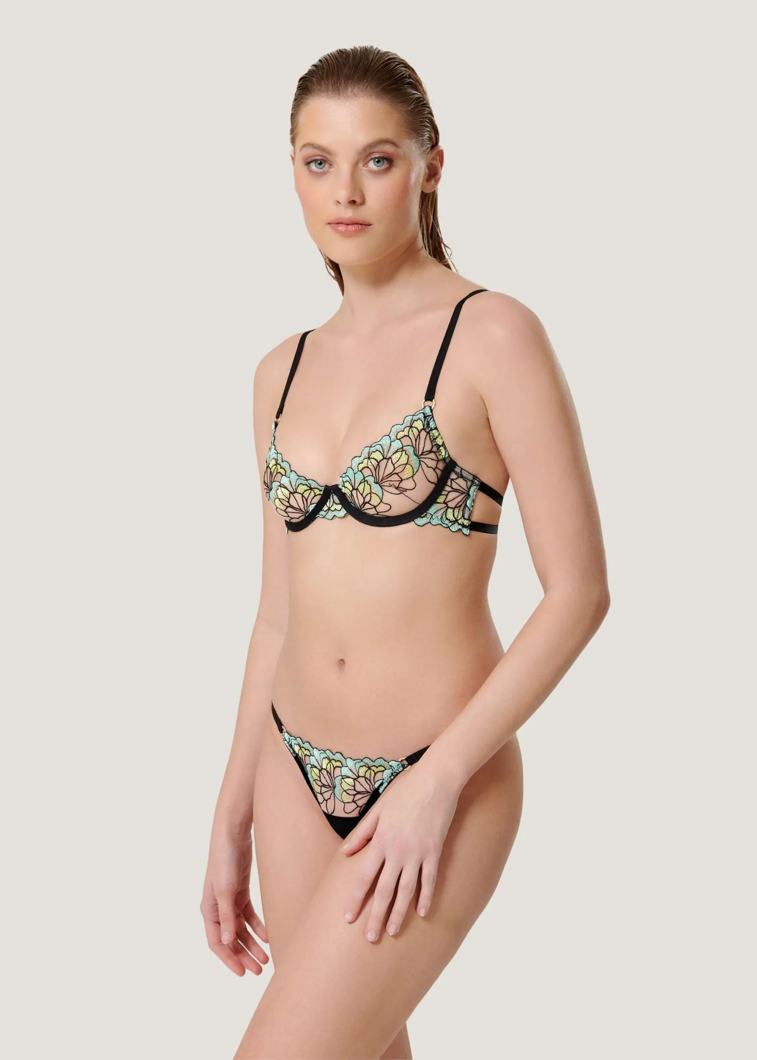 Serena Panty (Mint/Lemon/Black)