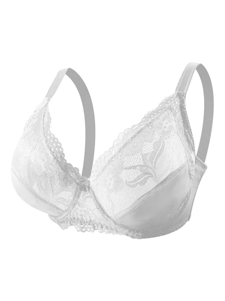 Sexy Full Cup Thin Padded Push Up Bra