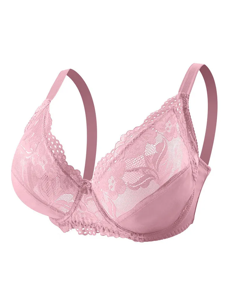 Sexy Full Cup Thin Padded Push Up Bra