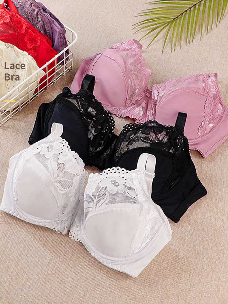 Sexy Full Cup Thin Padded Push Up Bra