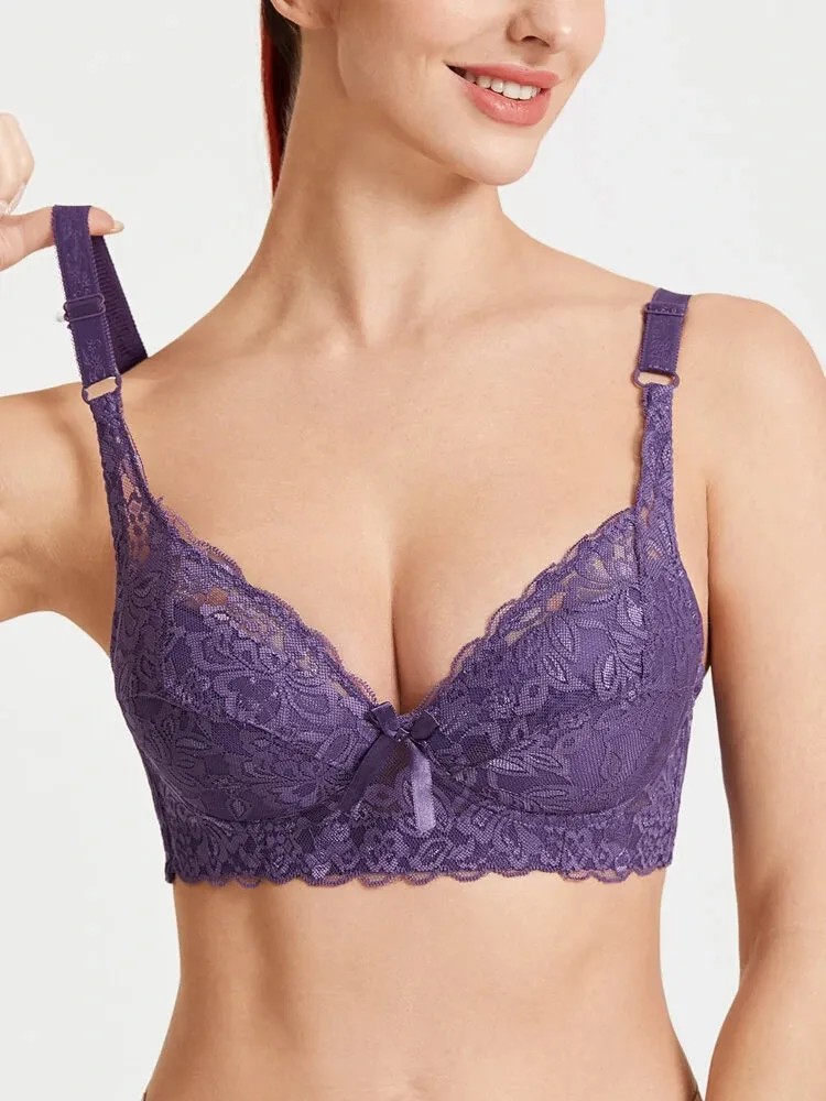 Sexy Full Lace Breathable Perfect Shape Bras