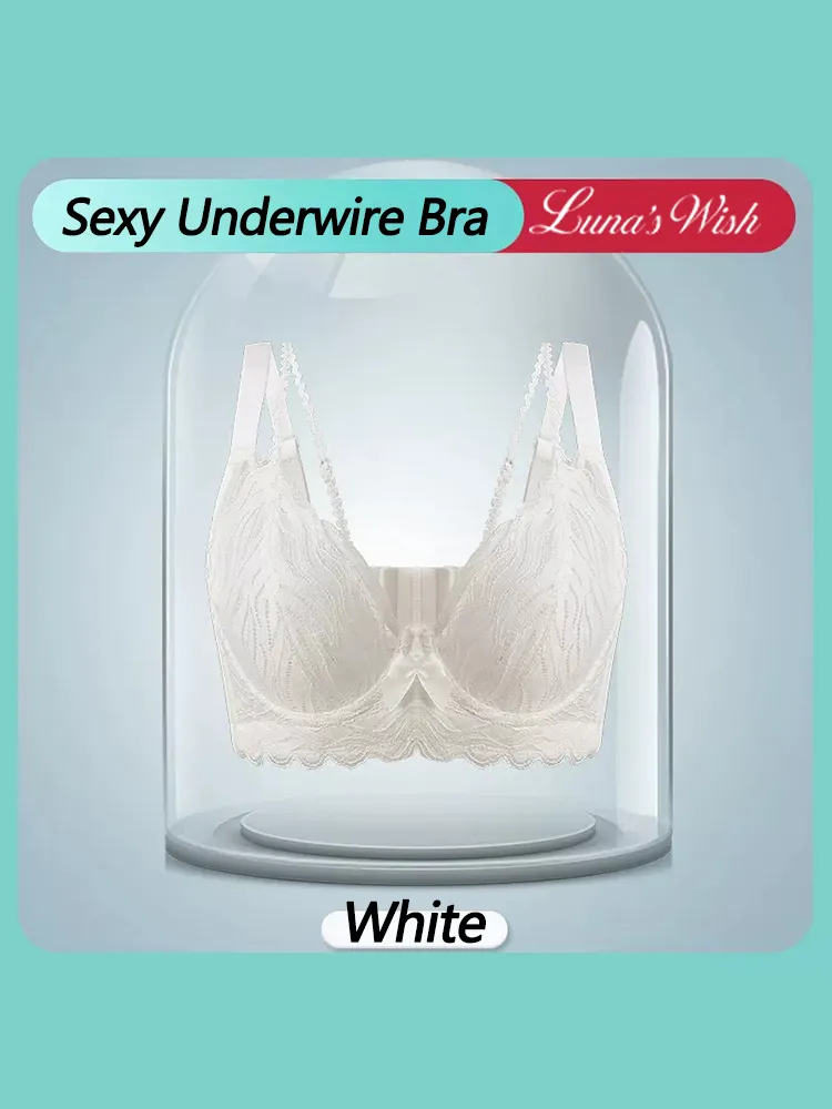 Sexy Lace Bowknot Underwire Bra