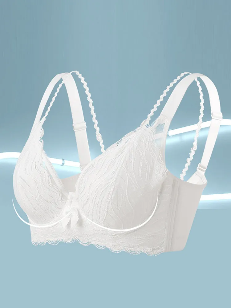Sexy Lace Bowknot Underwire Bra