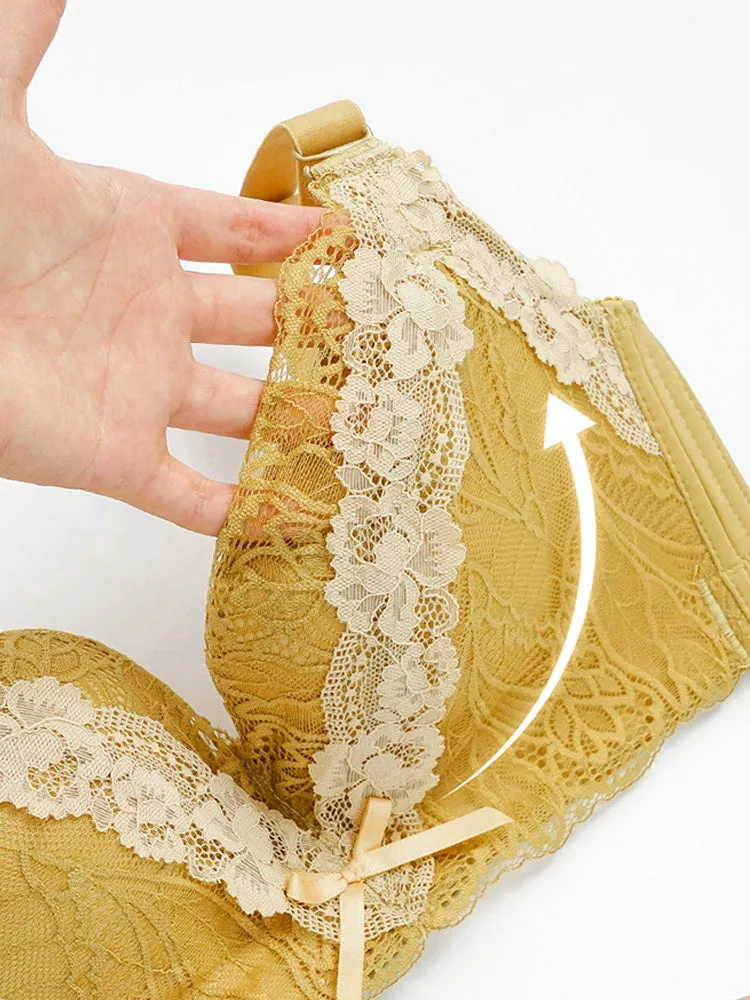 Sexy Lace Push Up Bra without Underwire