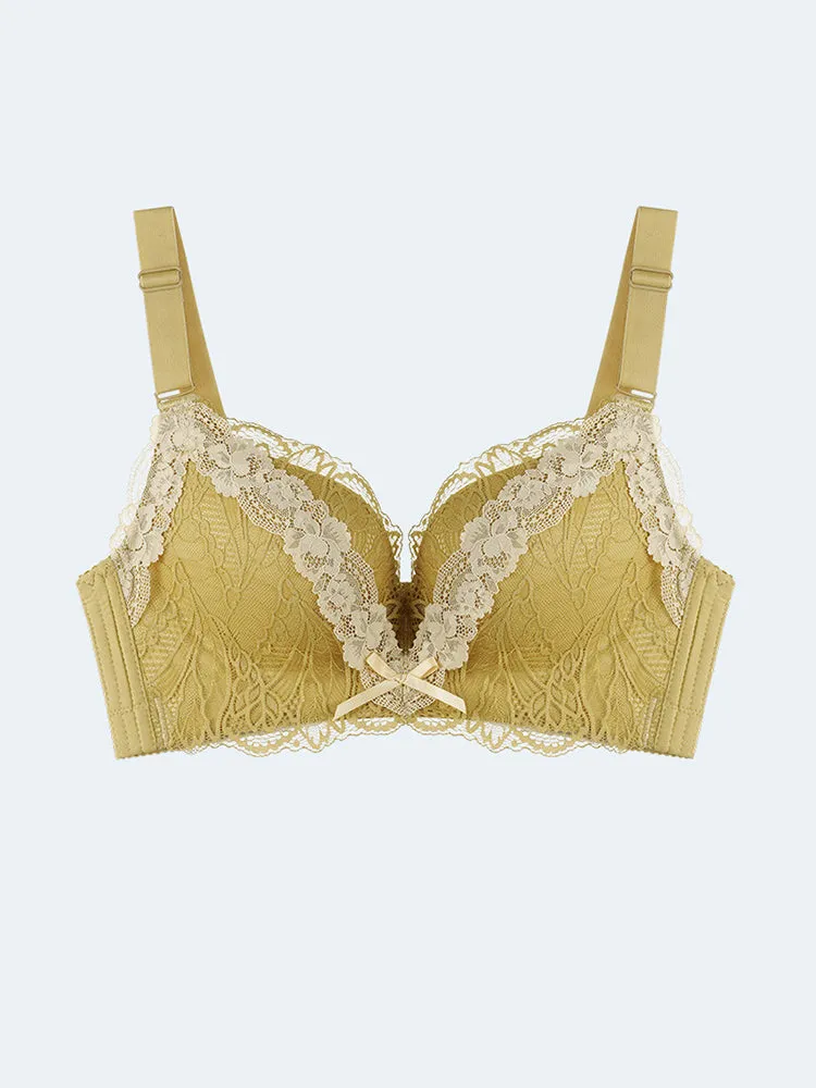 Sexy Lace Push Up Bra without Underwire