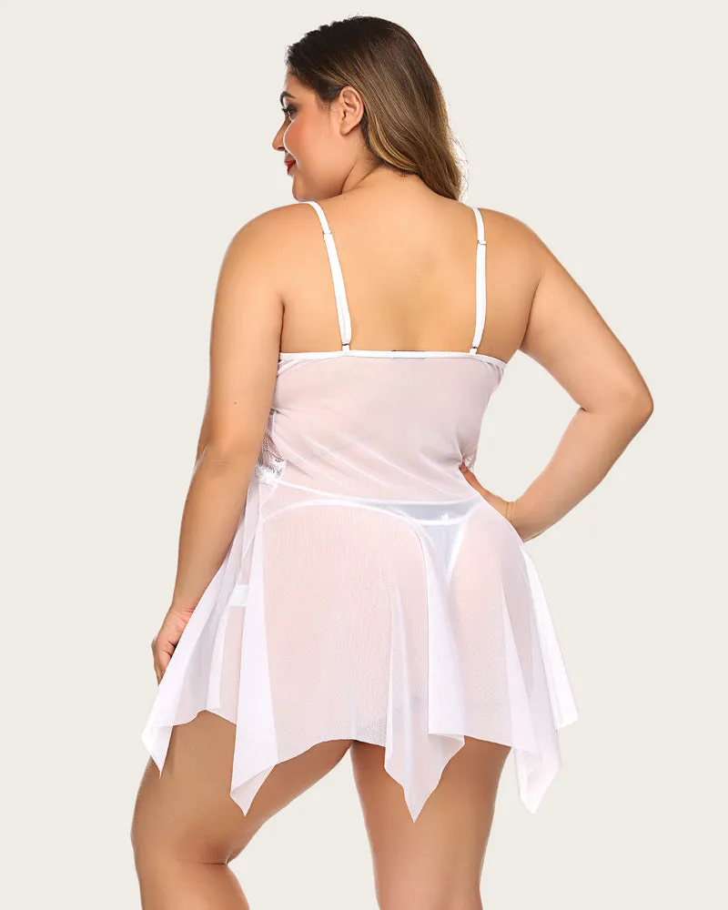 Sleepwear Lingerie Lace Babydoll