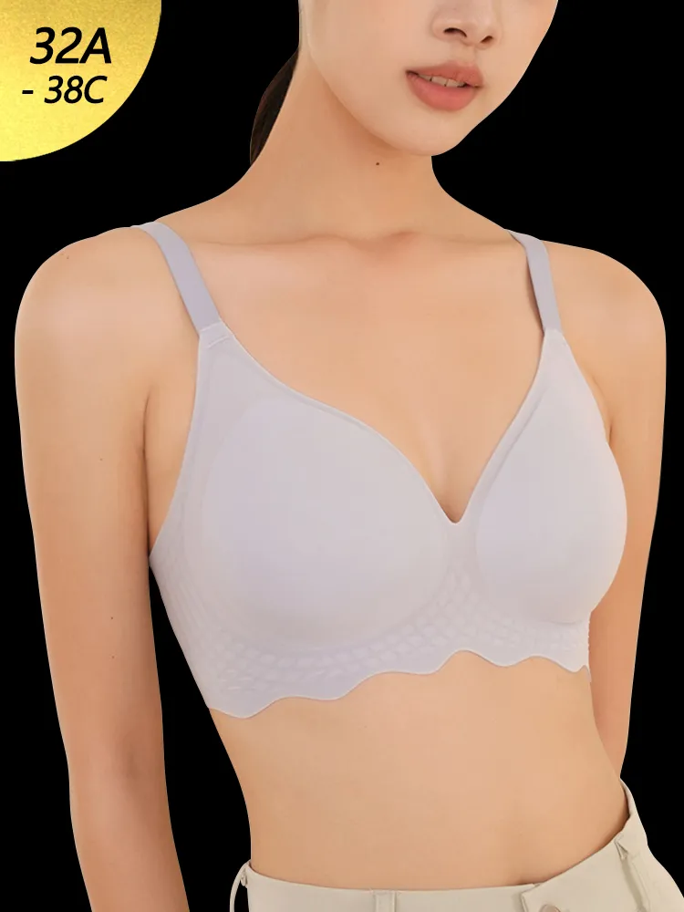 Solid Color Ultra Thin Seamless Wireless Bra