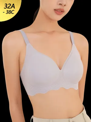 Solid Color Ultra Thin Seamless Wireless Bra