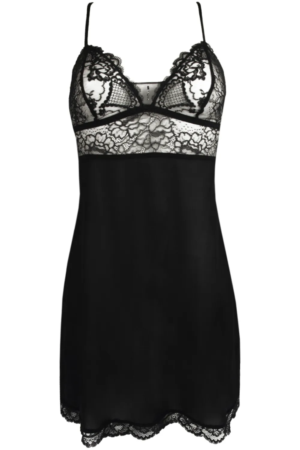 Sublime En Dentelle Sexy Nightie in Black