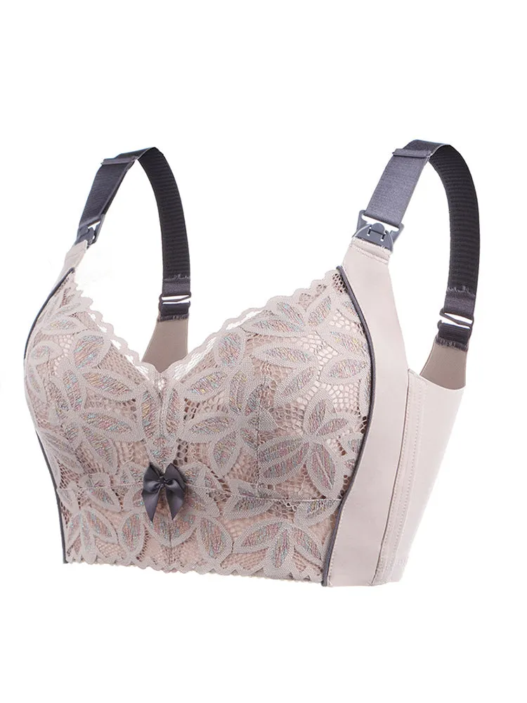Summer Thin Side Breast Push-Up Nursing Bra