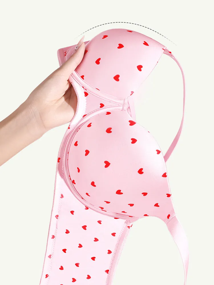 Sweet Print Lift-Up Bra with Underwire Support