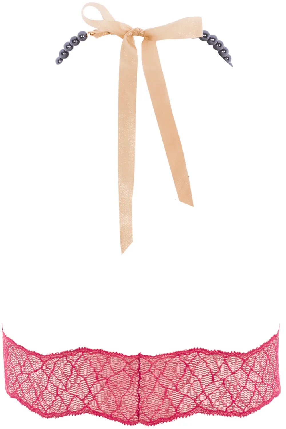 Sydney Dark Pearl Bralette Red