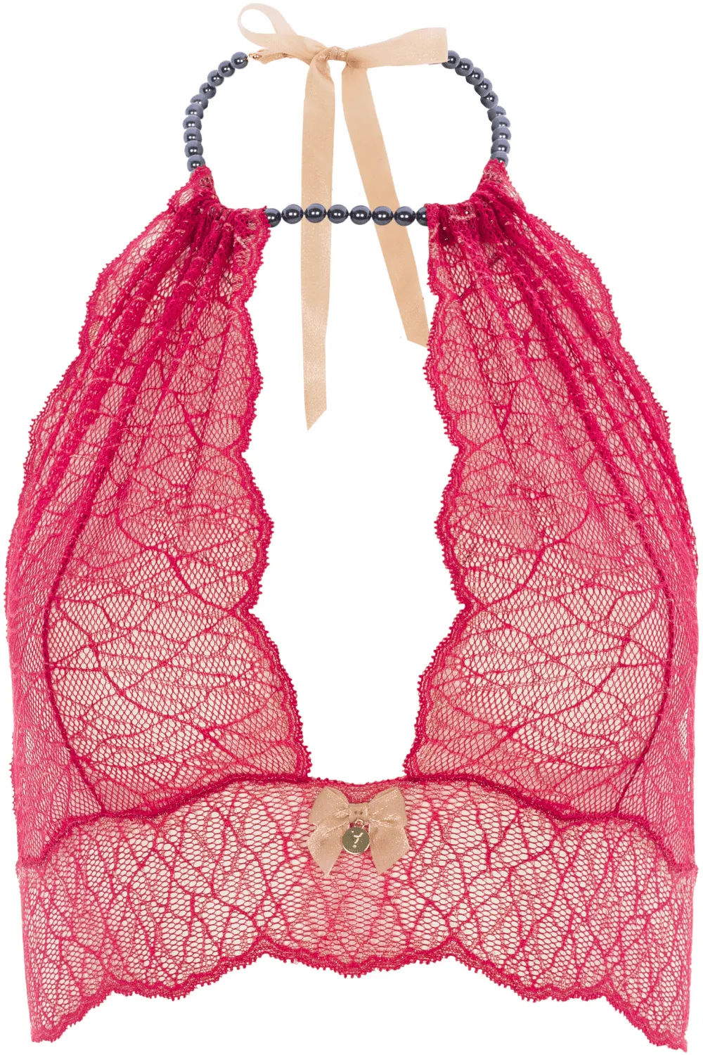 Sydney Dark Pearl Bralette Red