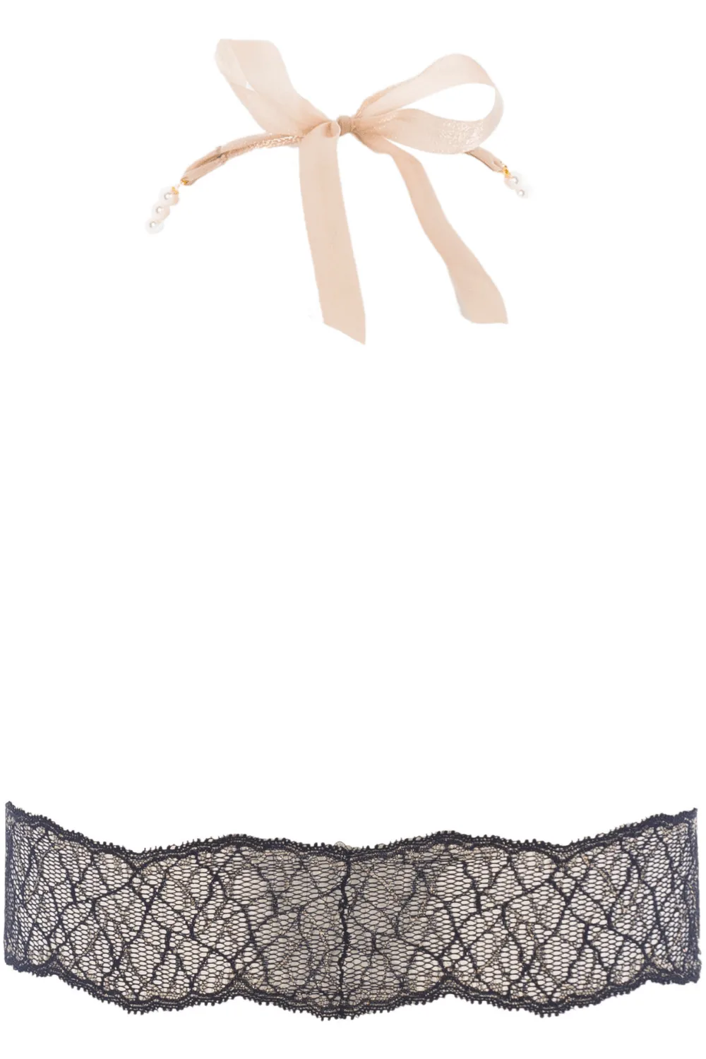 Sydney Pearl Bra Black
