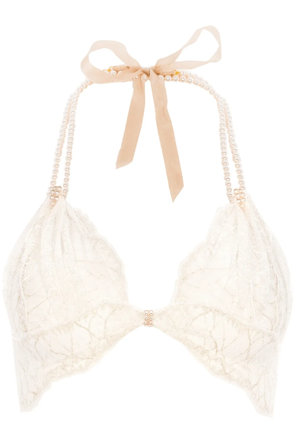 Sydney Pearl Bra Ivory
