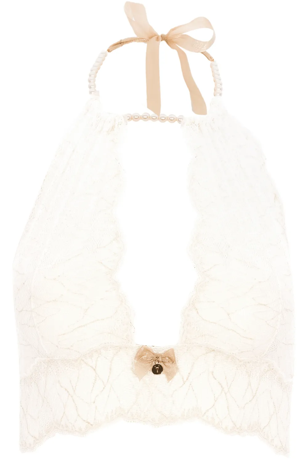 Sydney Pearl Bralette Ivory