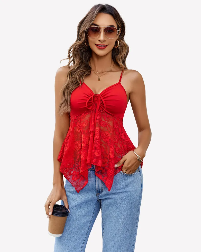 Tank Cami Y2k Camisole Tops