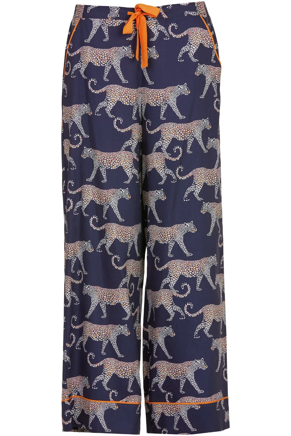 Taylor Leopard Print Pyjama Bottom, Size UK 8