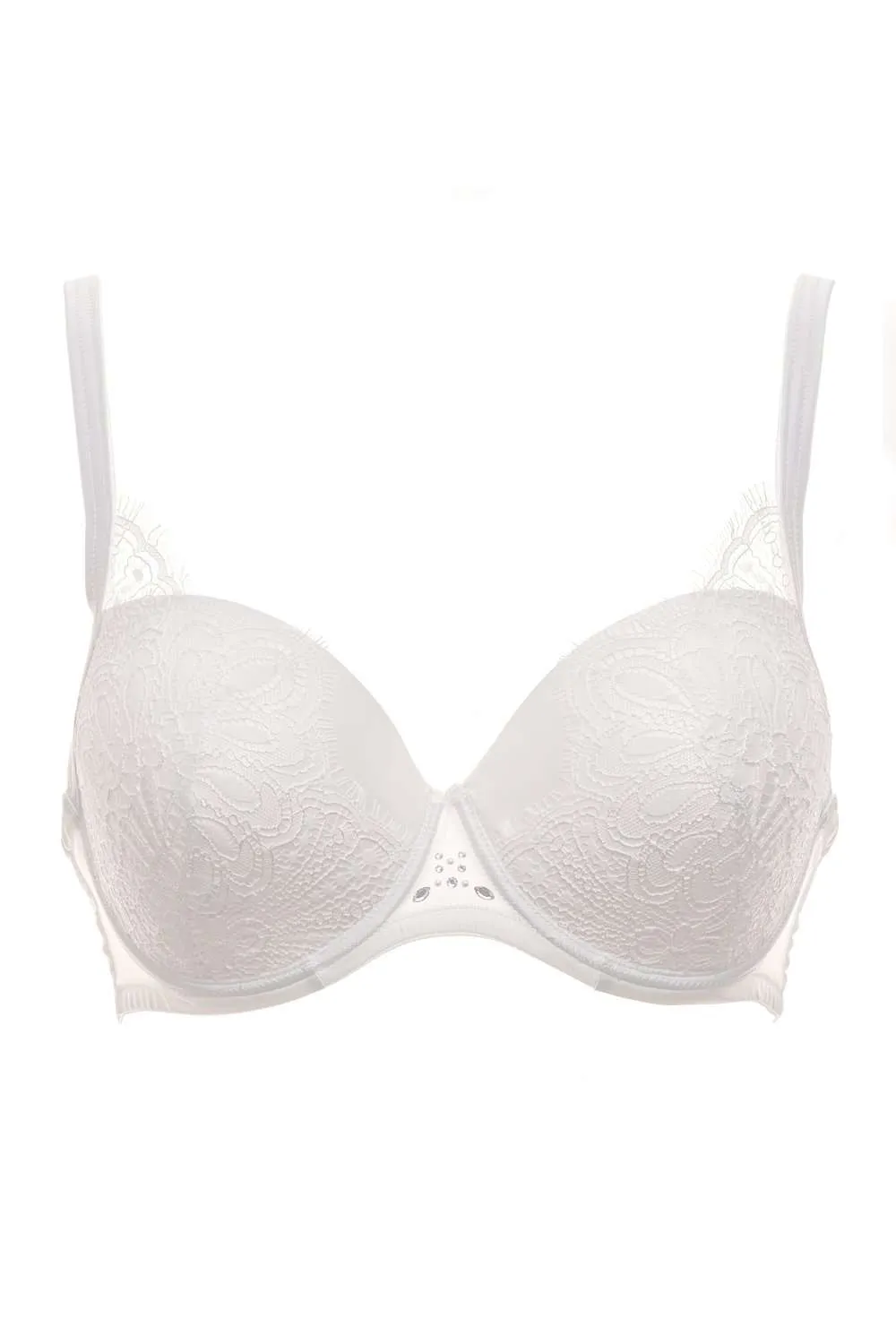 Tresor Bra With Swarovski Crystals (D-DD sizing)