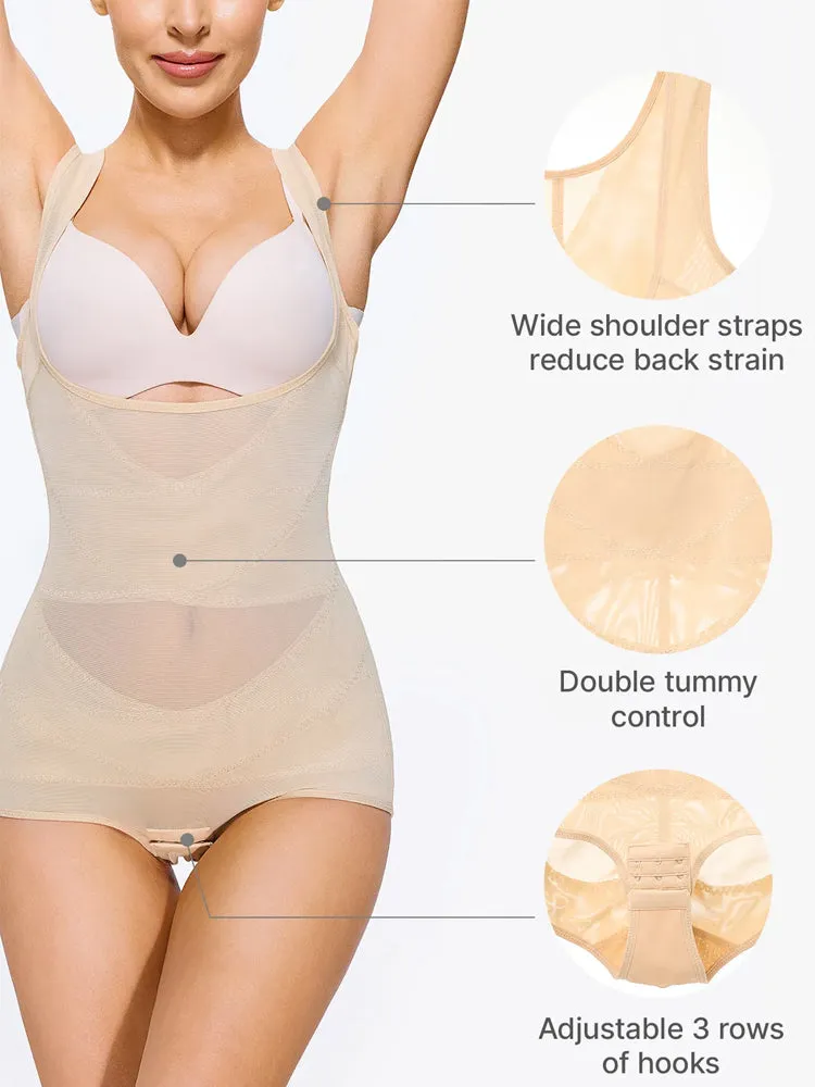 Tummy Control Mesh Slimming Girdles Shapewear Bodysuit