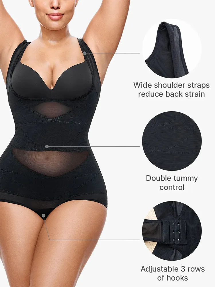 Tummy Control Mesh Slimming Girdles Shapewear Bodysuit