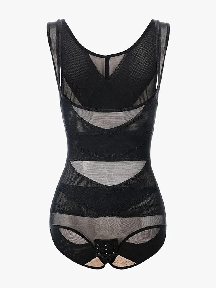 Tummy Control Mesh Slimming Girdles Shapewear Bodysuit