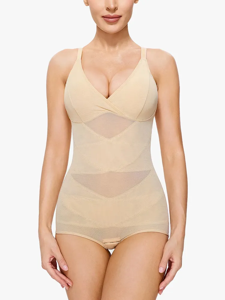 Tummy Control Mesh Slimming Girdles Shapewear Bodysuit