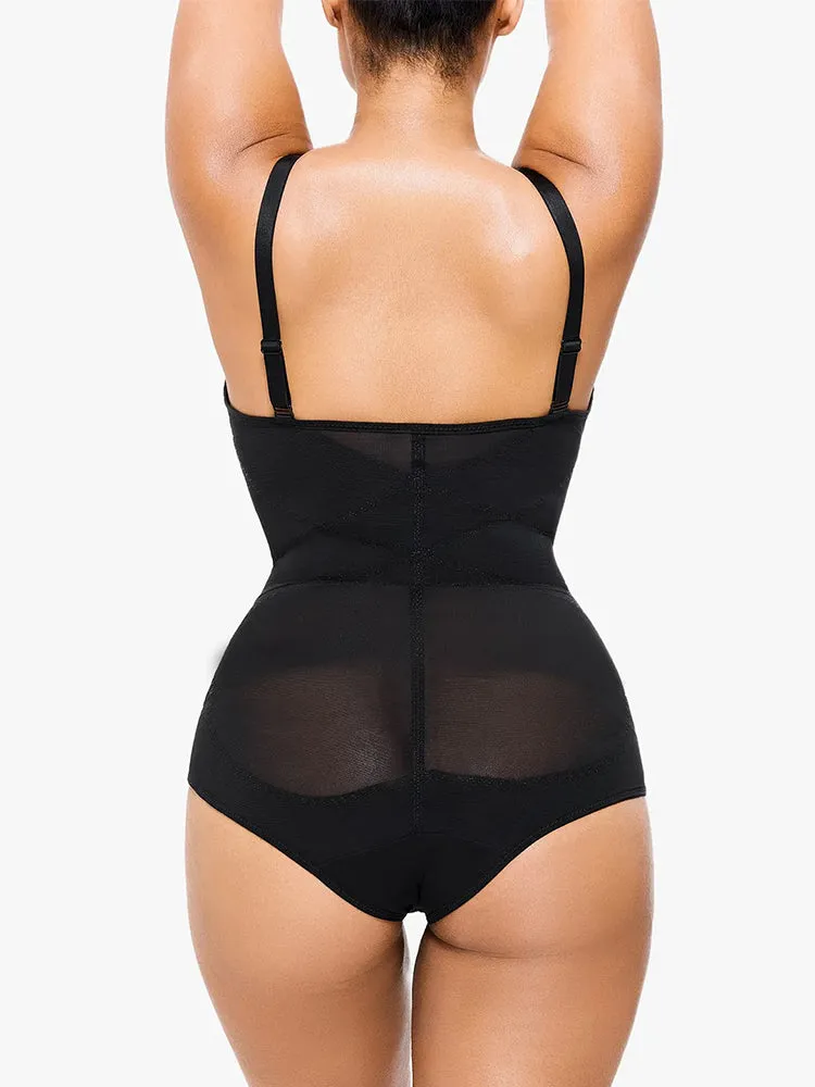 Tummy Control Mesh Slimming Girdles Shapewear Bodysuit