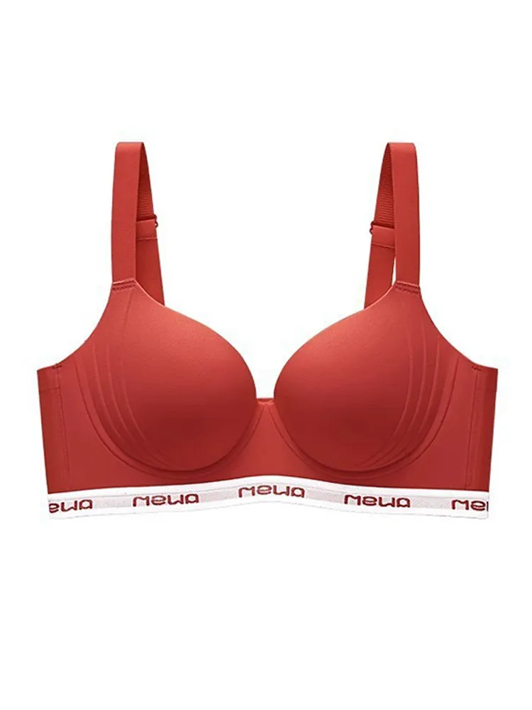 Ultra-Lightweight Seamless Push Up Minimizer Bra