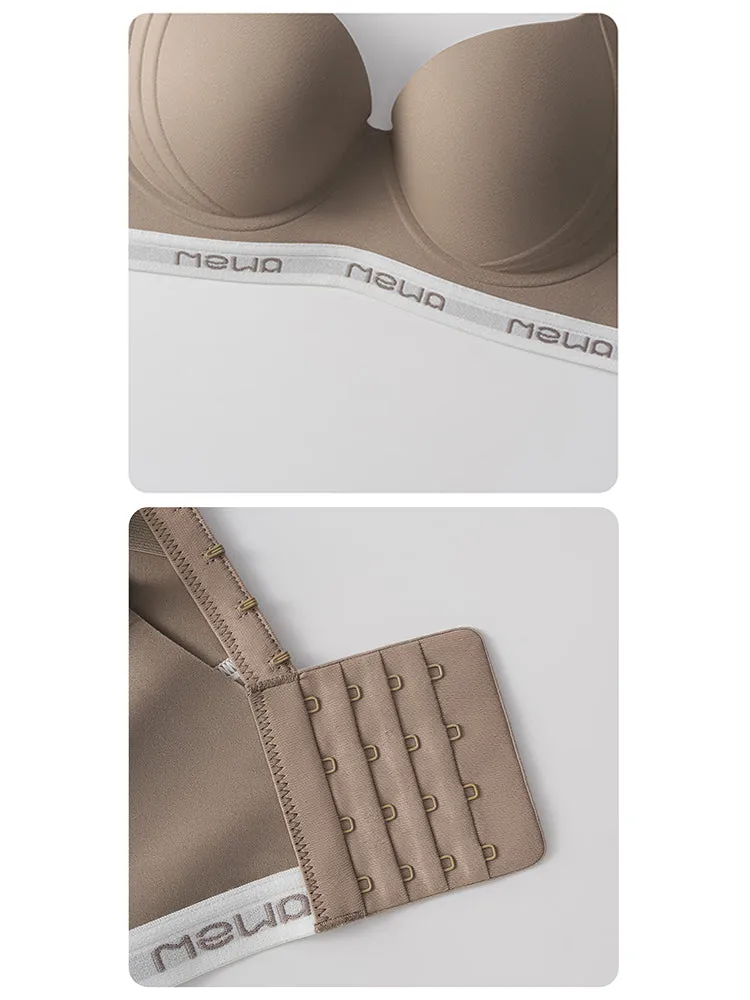 Ultra-Lightweight Seamless Push Up Minimizer Bra