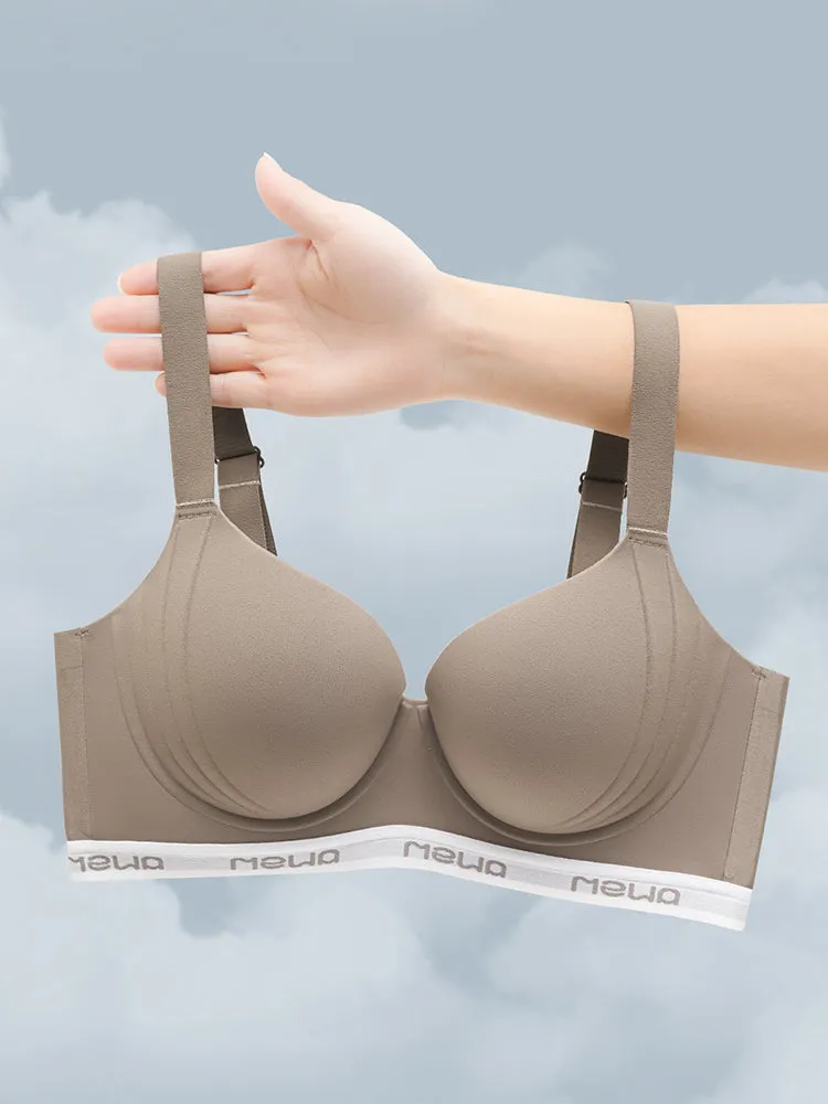 Ultra-Lightweight Seamless Push Up Minimizer Bra