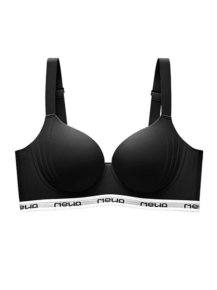 Ultra-Lightweight Seamless Push Up Minimizer Bra