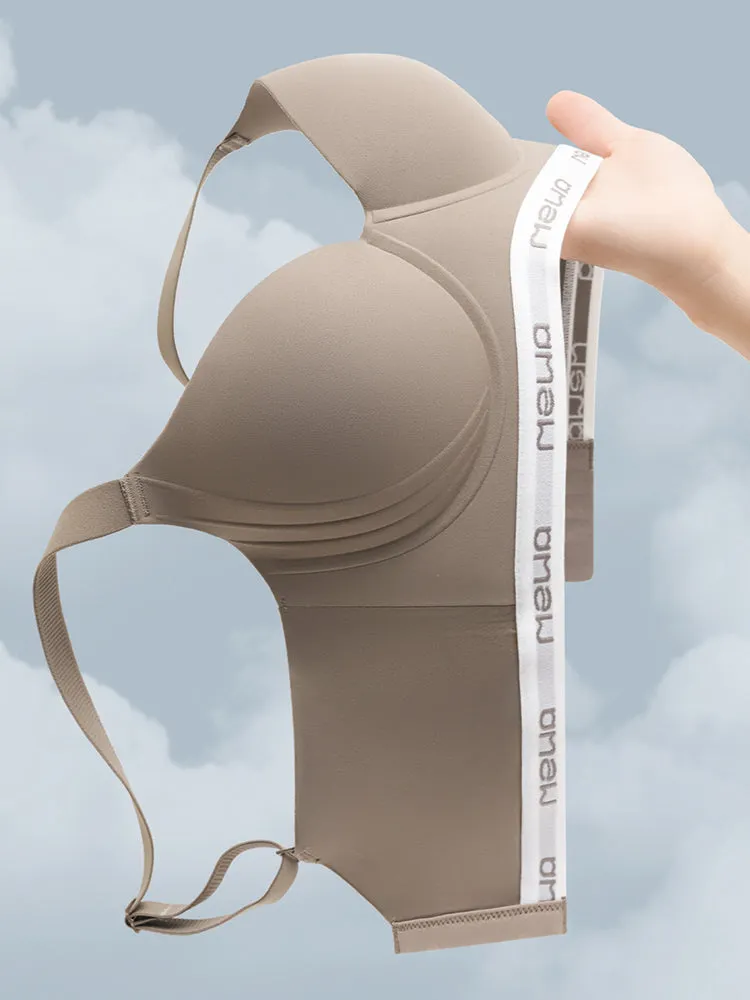 Ultra-Lightweight Seamless Push Up Minimizer Bra