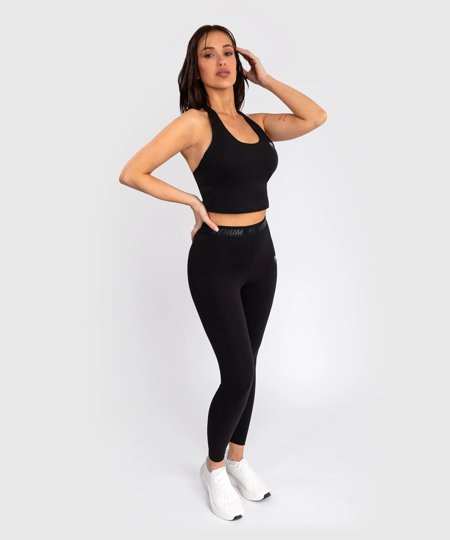 Venum Elevate Women Long Sports Bra - Black