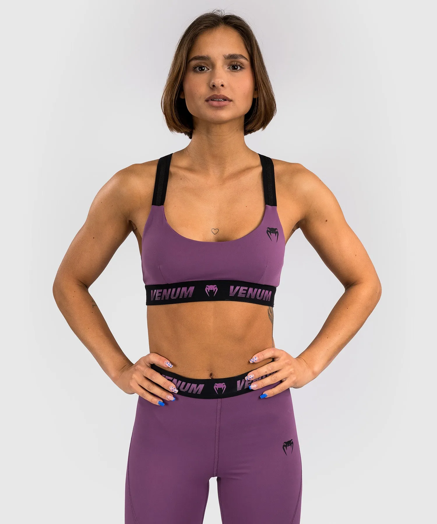 Venum Elevate Women Sports Bra - Liliac