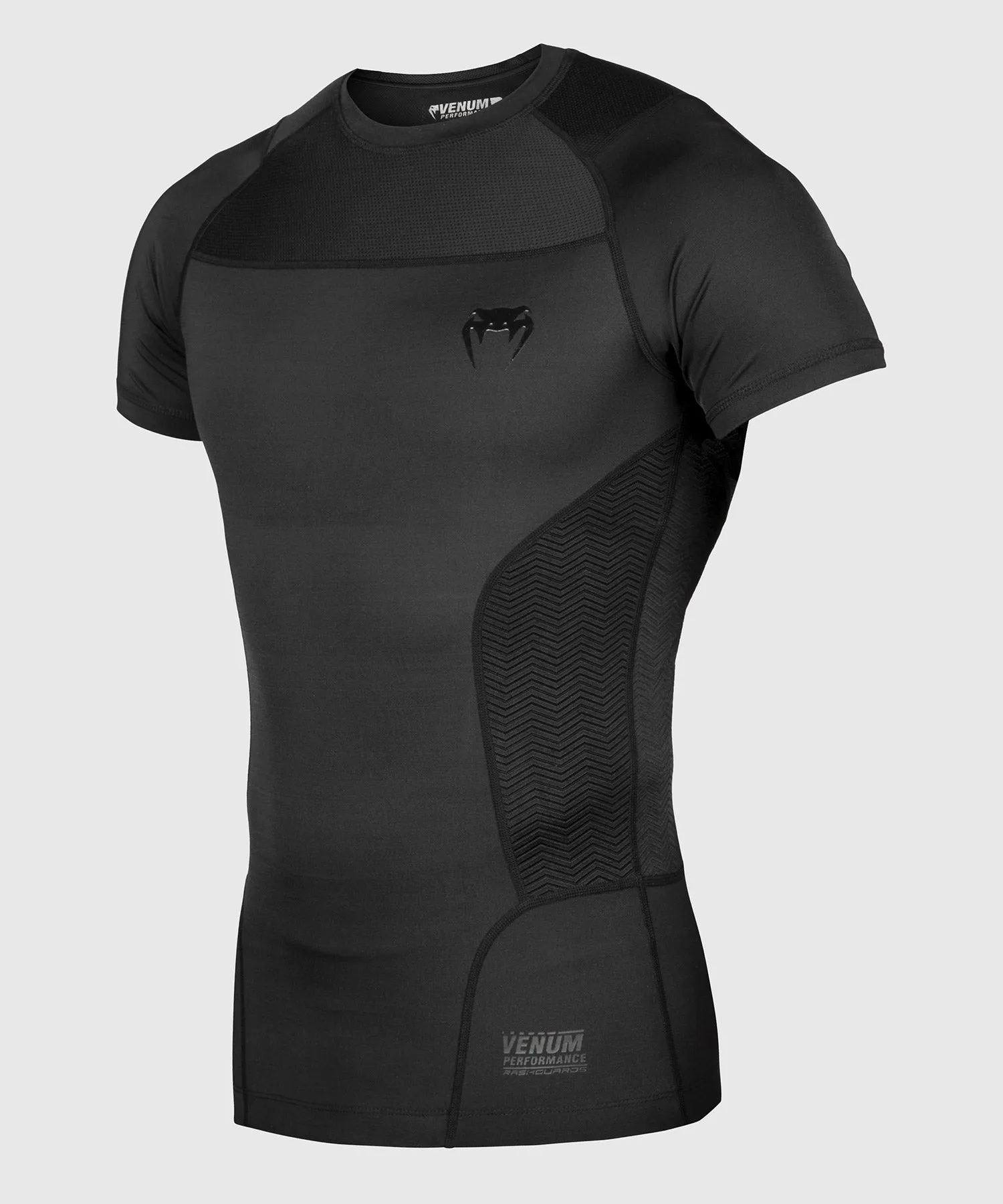 Venum G-Fit Rashguard - Short Sleeves - Black
