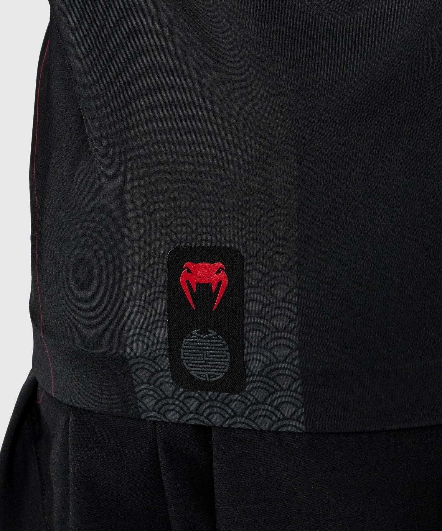 Venum Okinawa 3.0 Rashguard Short Sleeves - For Kids - Black/Red