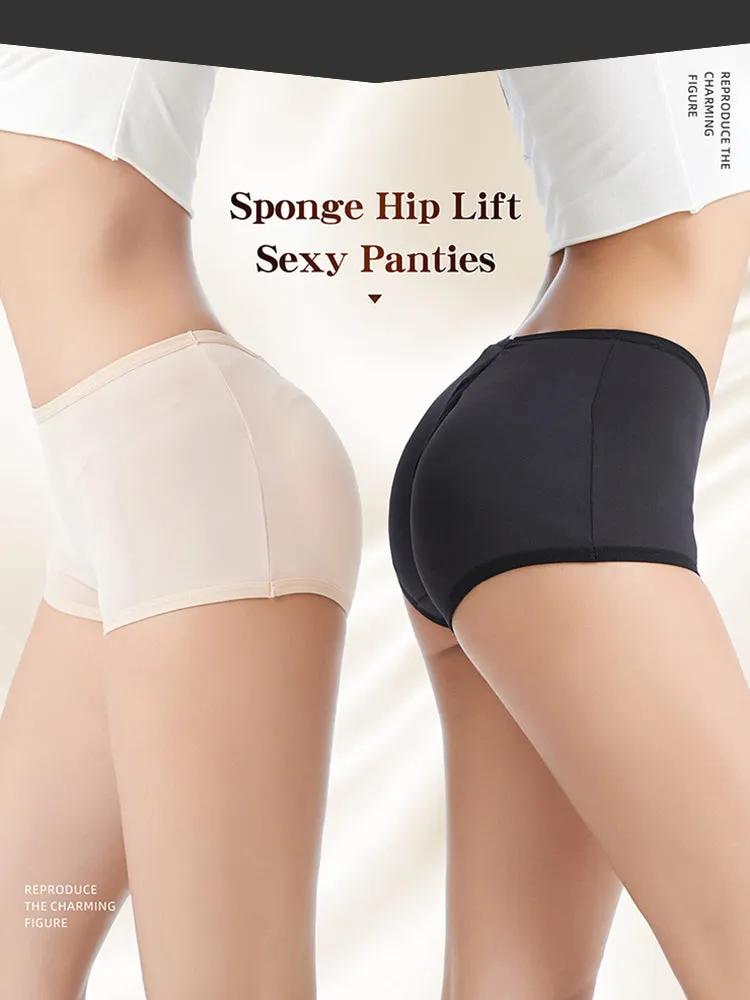Womens Butt Lifter Padded Short Panties
