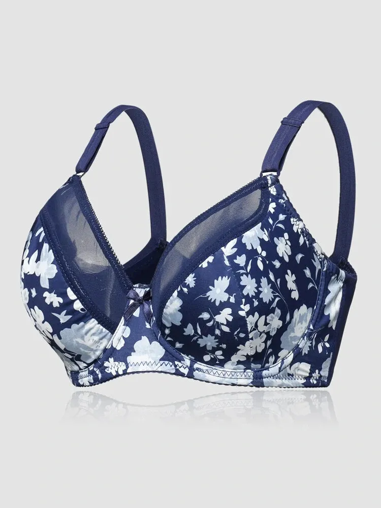 Women's Comfort Ultra-thin Lace Push Up Bra