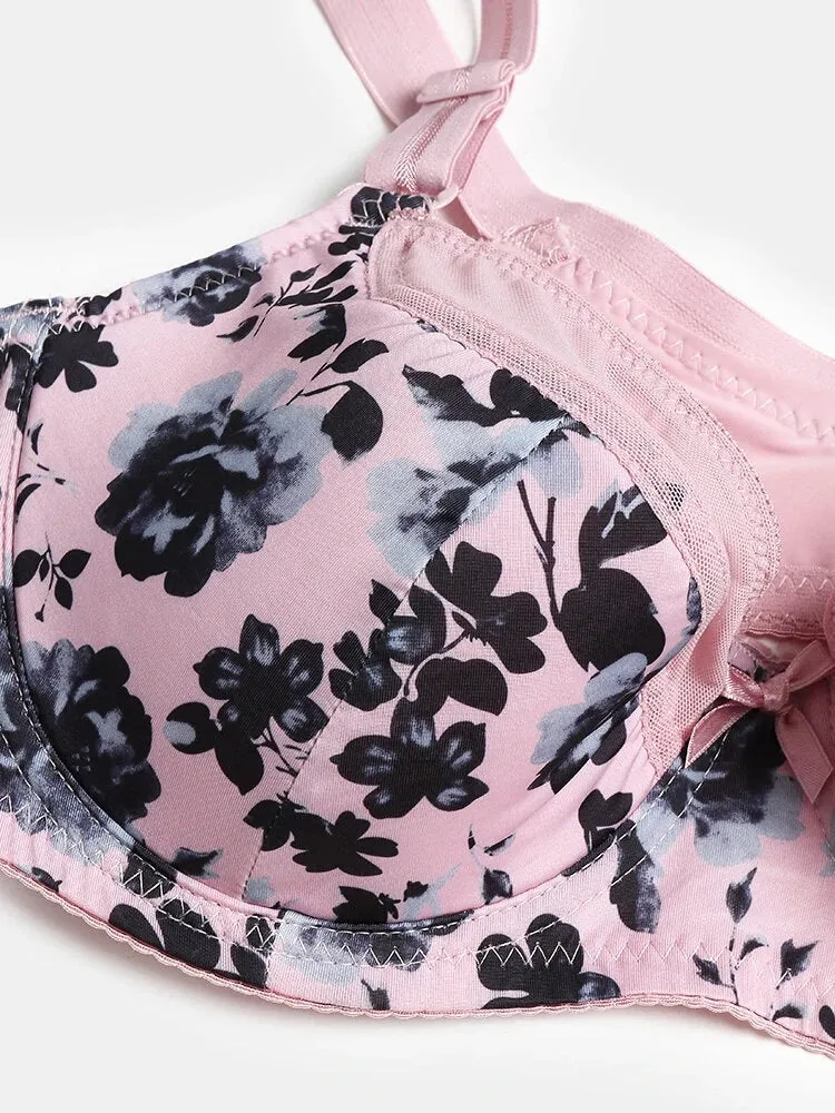 Women's Comfort Ultra-thin Lace Push Up Bra