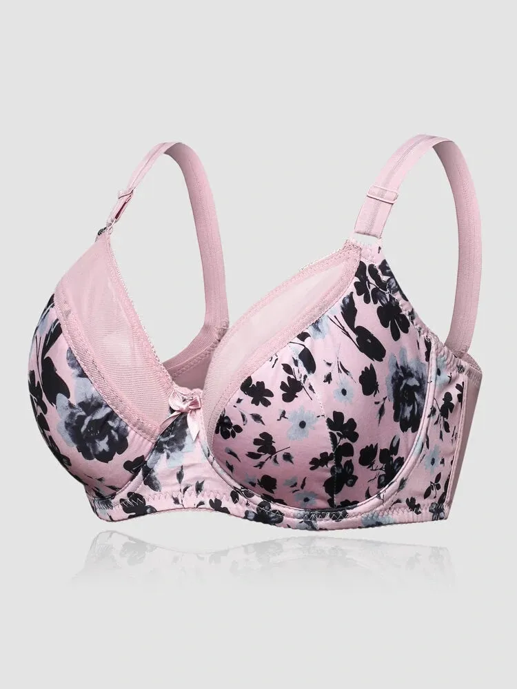 Women's Comfort Ultra-thin Lace Push Up Bra