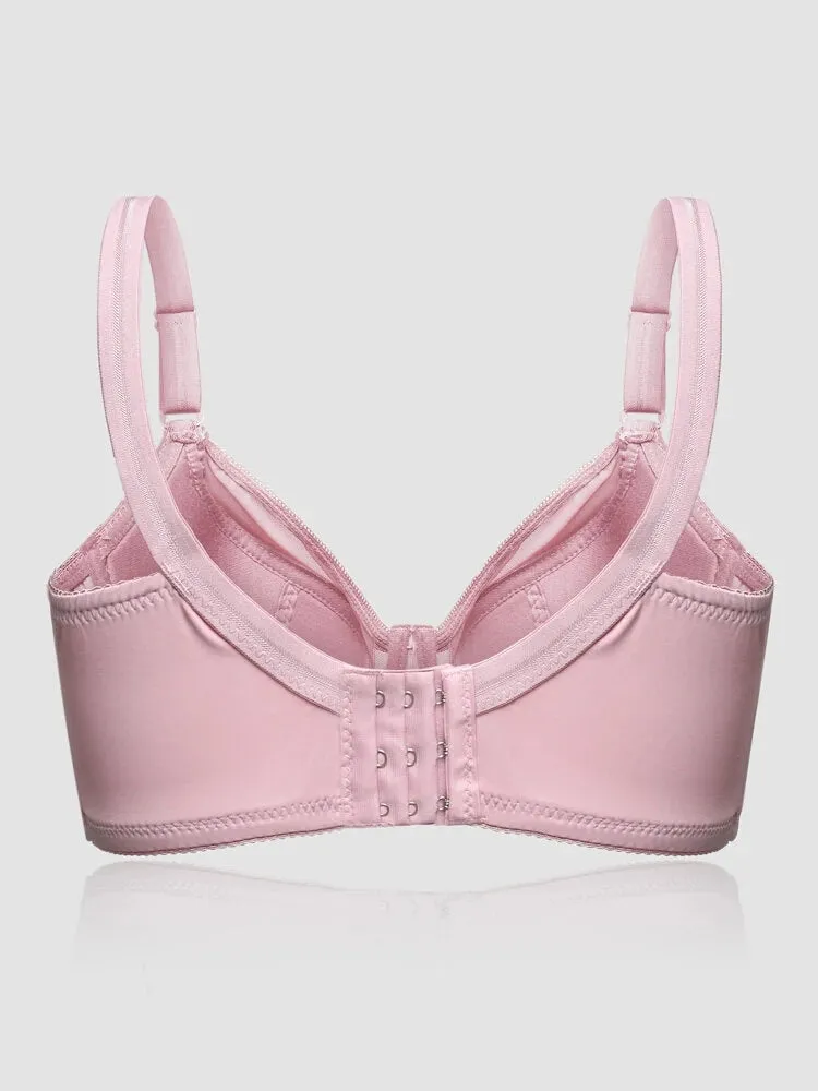 Women's Comfort Ultra-thin Lace Push Up Bra
