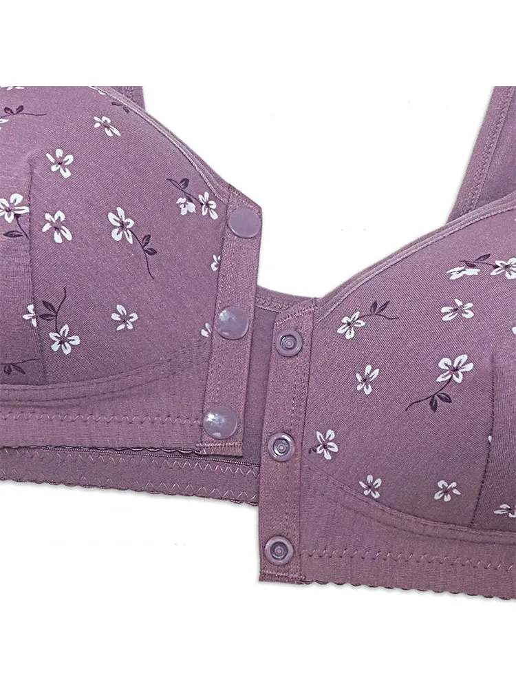 Women's Comfort Wireless Front Close Bra