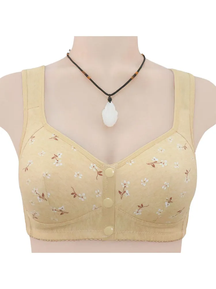 Women's Comfort Wireless Front Close Bra