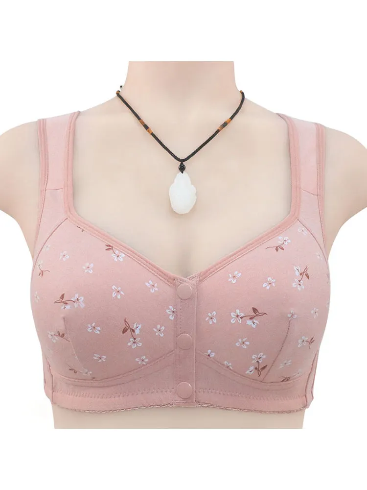 Women's Comfort Wireless Front Close Bra