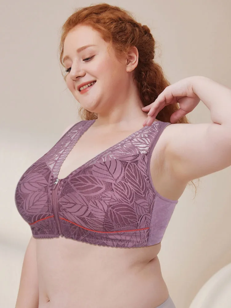 Women's Comfort Wireless Front Close Bra
