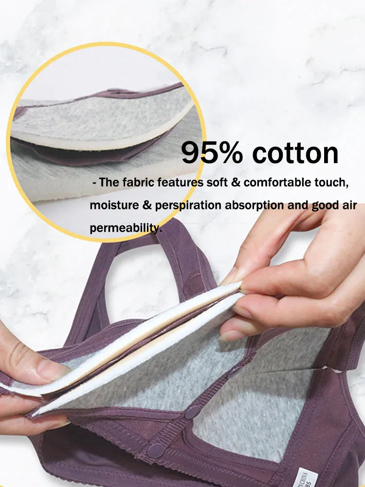 Women's Comfort Wireless Front Close Bra