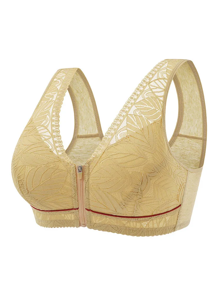 Women's Comfort Wireless Front Close Bra
