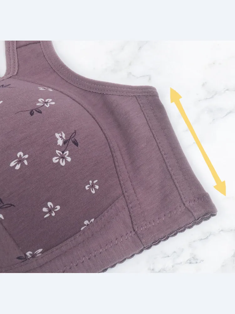 Women's Comfort Wireless Front Close Bra