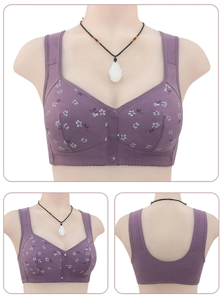 Women's Comfort Wireless Front Close Bra